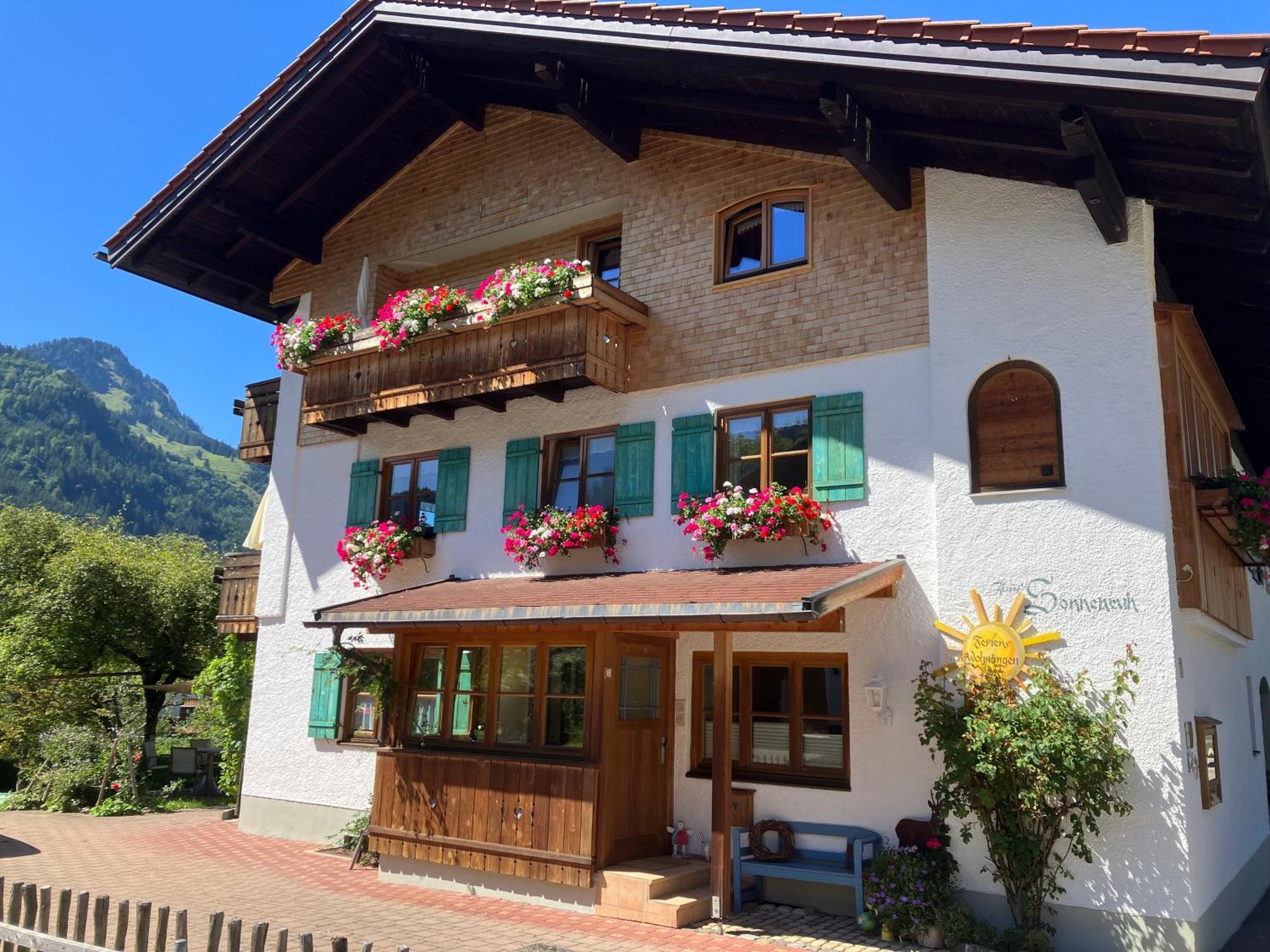 Haus Sonnenruh Appartement Bad Hindelang Buitenkant foto